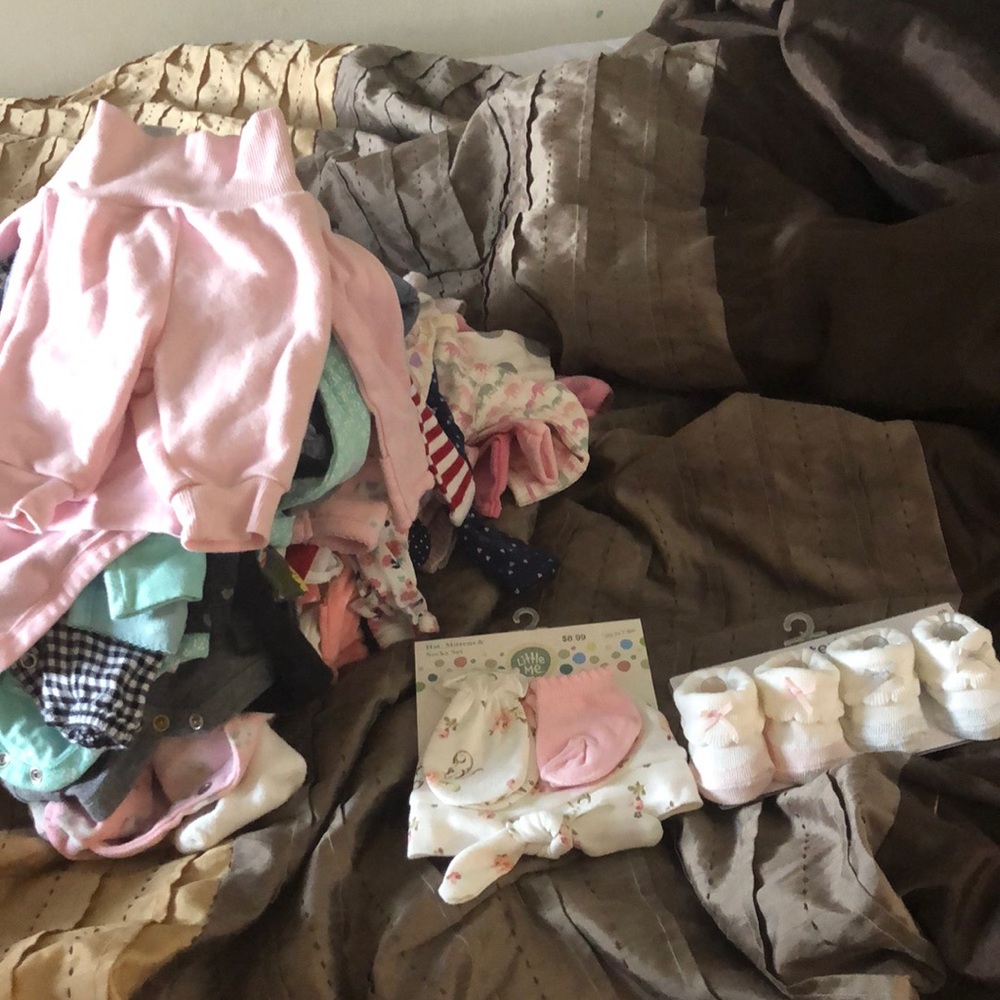 Newborn baby girl clothes